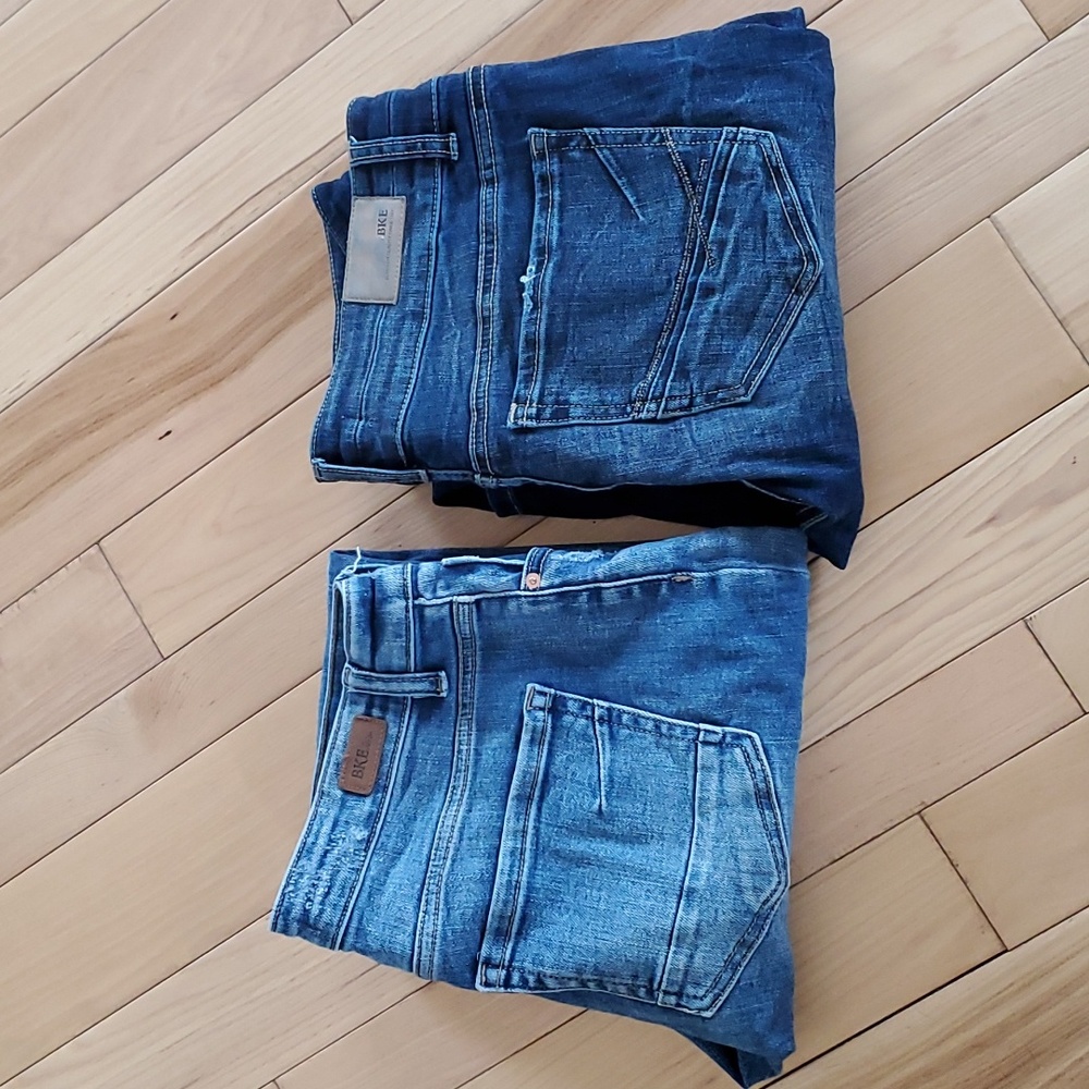 TWO pairs of BKE Payton Jeans (29 x 33.5)